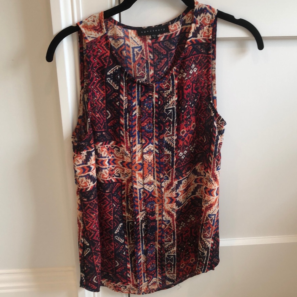 Tank top blouse